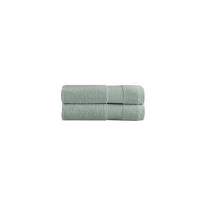 NEW UNDER THE CANOPY classic organic 2-piece hand towel set in lichen